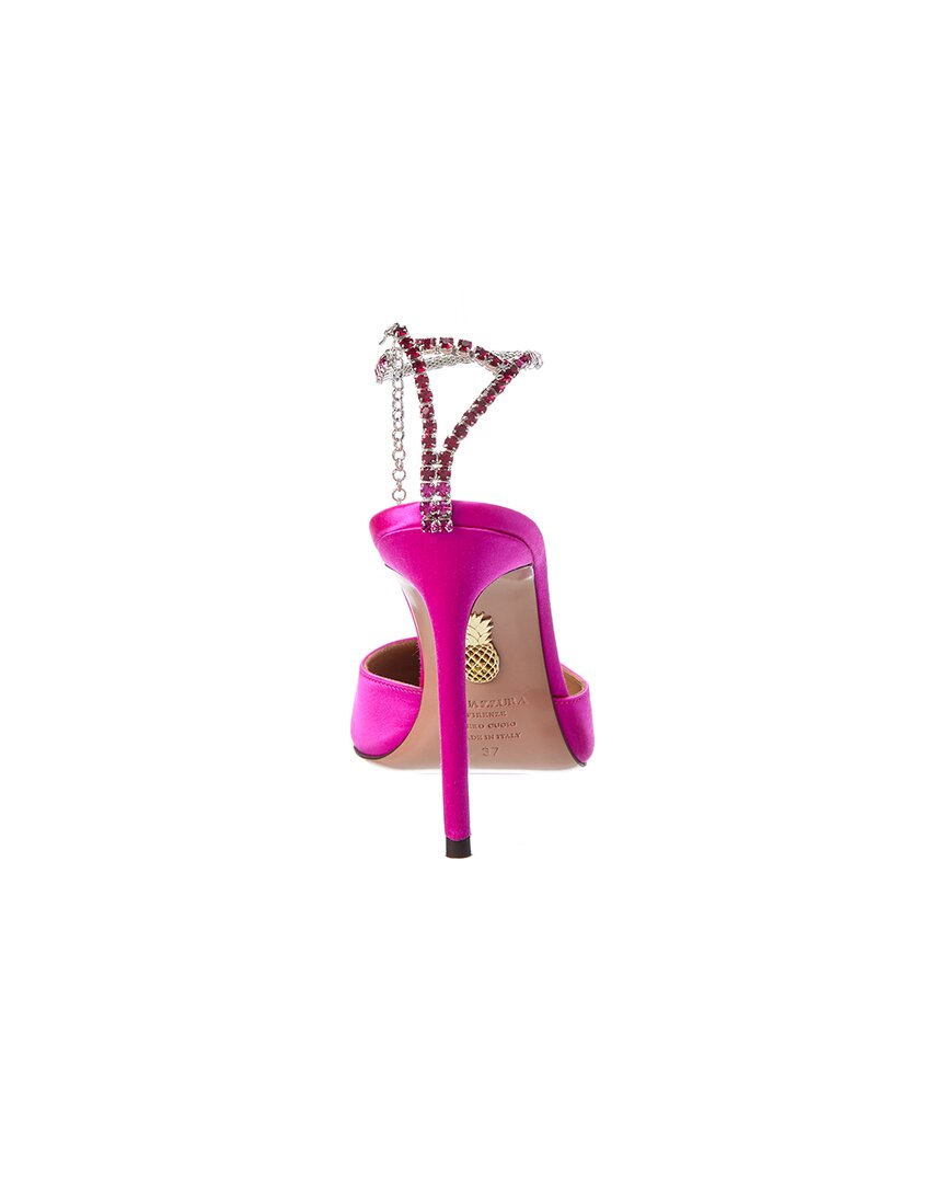 Aquazzura Ice 105 Satin Pump