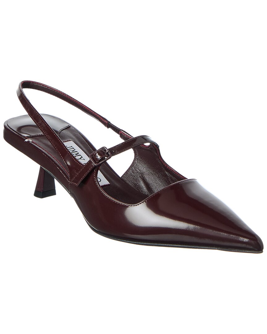 Jimmy Choo Didi 45 Leather Slingback Pump