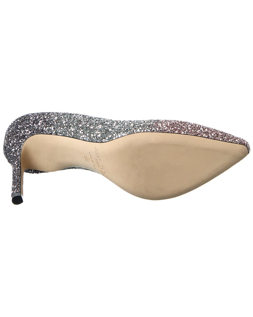 Jimmy Choo Romy 85 Glitter Pump
