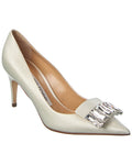 Sergio Rossi Sr1 Bridal Satin Pump