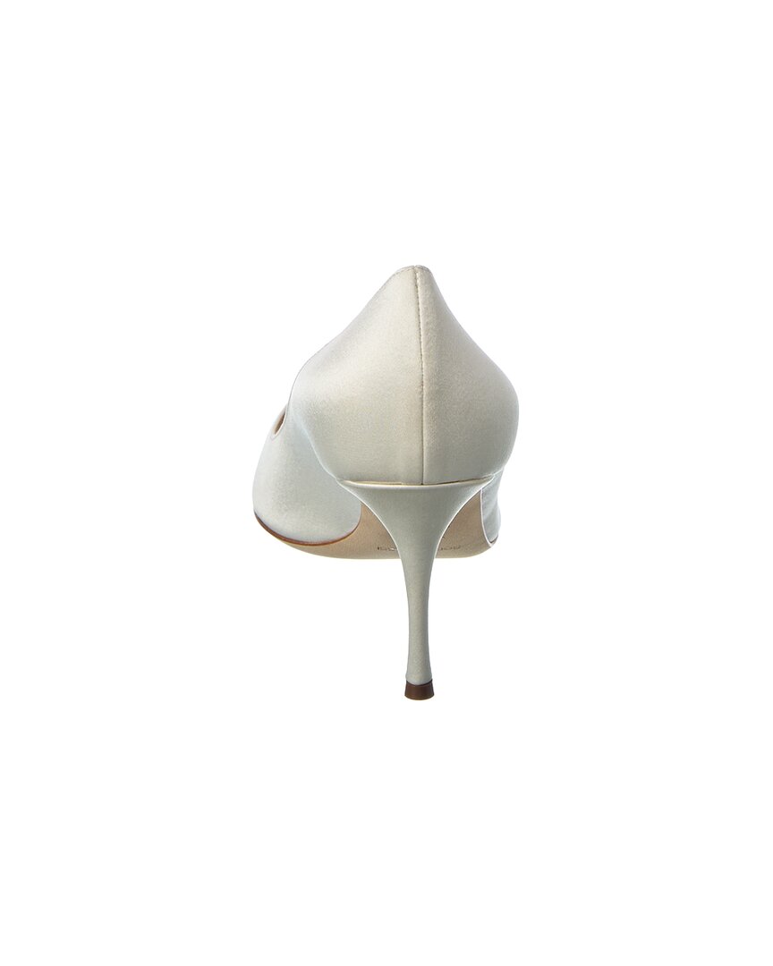 Sergio Rossi Godiva Bridal Satin Pump