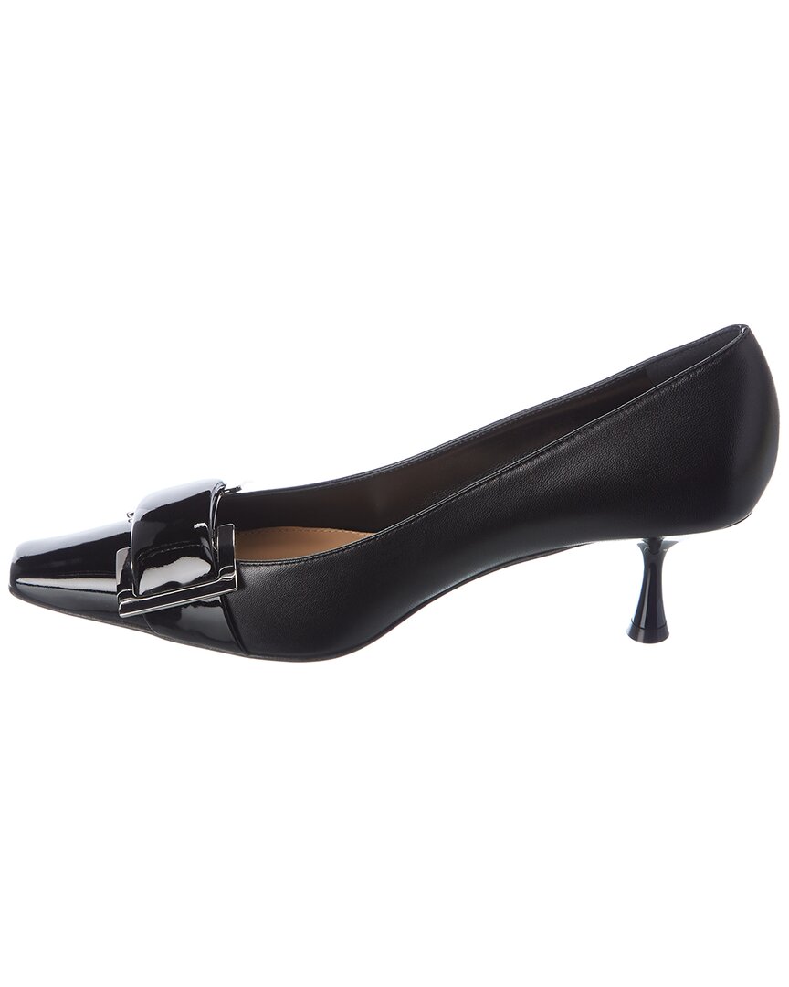 Sergio Rossi Sr Twenty Buckled Leather Pump