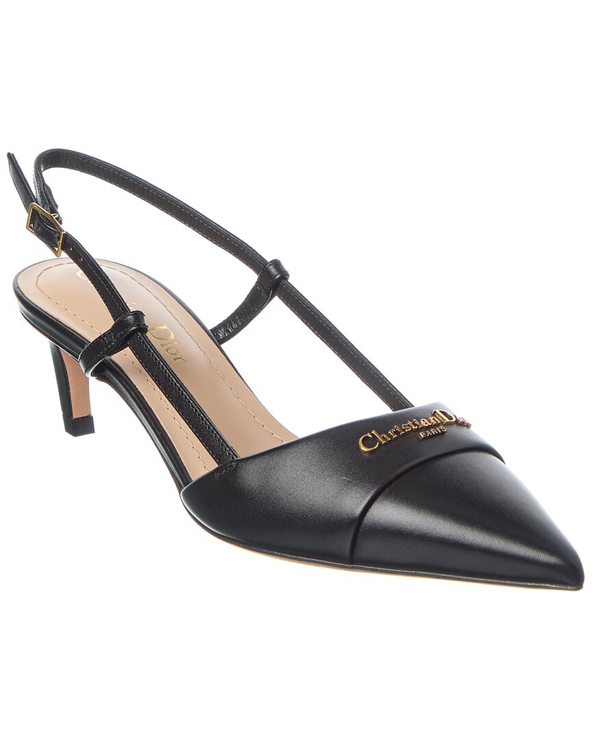 Dior My Dior Leather Slingback Pump
