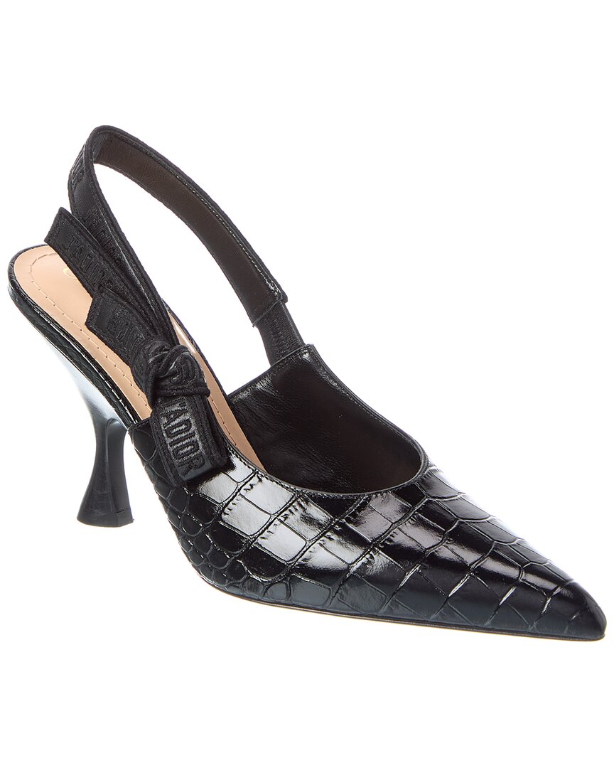 Dior J'adior Leather Slingback Pump