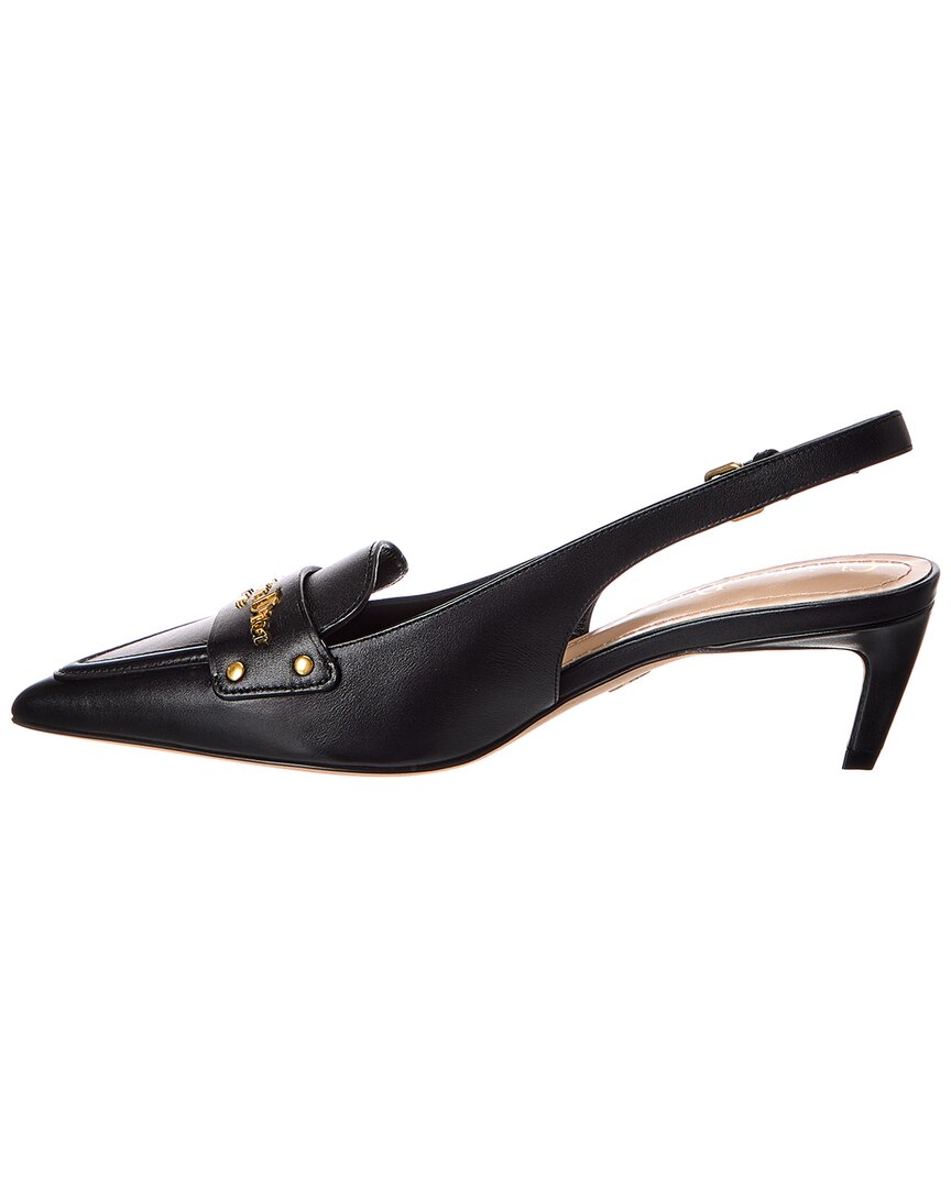 Dior Boy Leather Slingback Pump