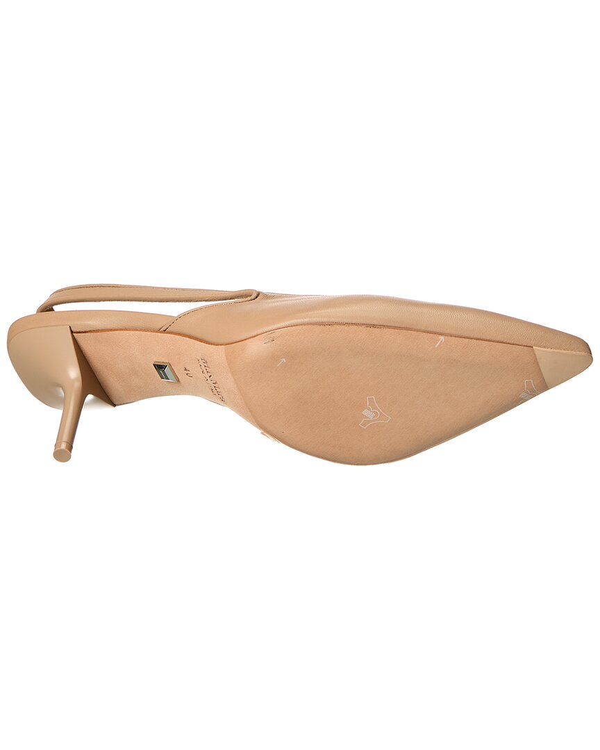Max Mara Leather Slingback Pump