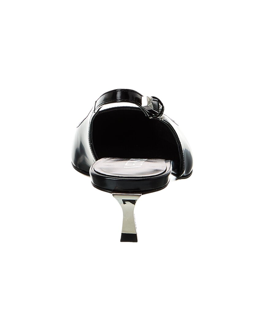 Versace Pin-Point Leather Pump