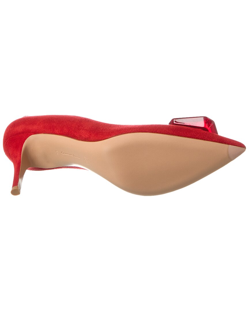 Gianvito Rossi Jaipur 70 Suede Pump