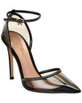 Gianvito Rossi Sabina Plexi Pump Black