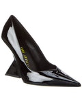 The Attico Cheope Patent Pump Black