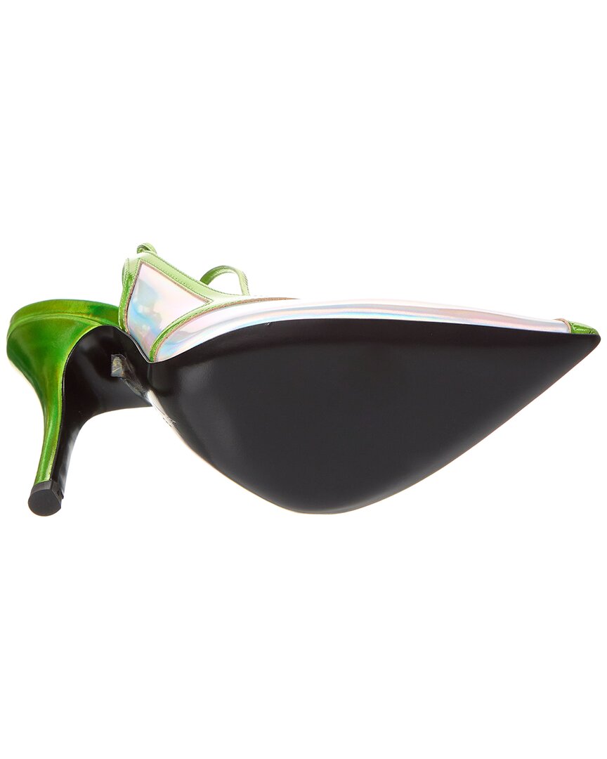 The Attico Ankle Wrap Leather Pump