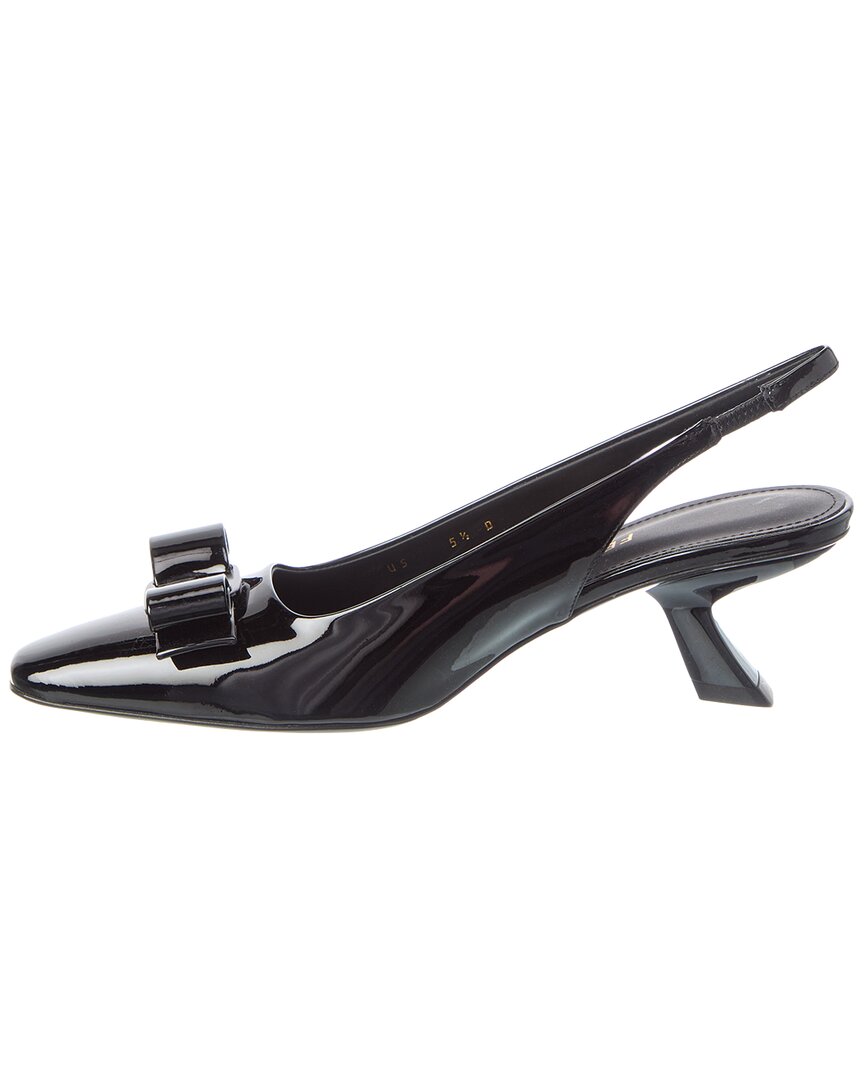 Ferragamo Logo Leather Pump