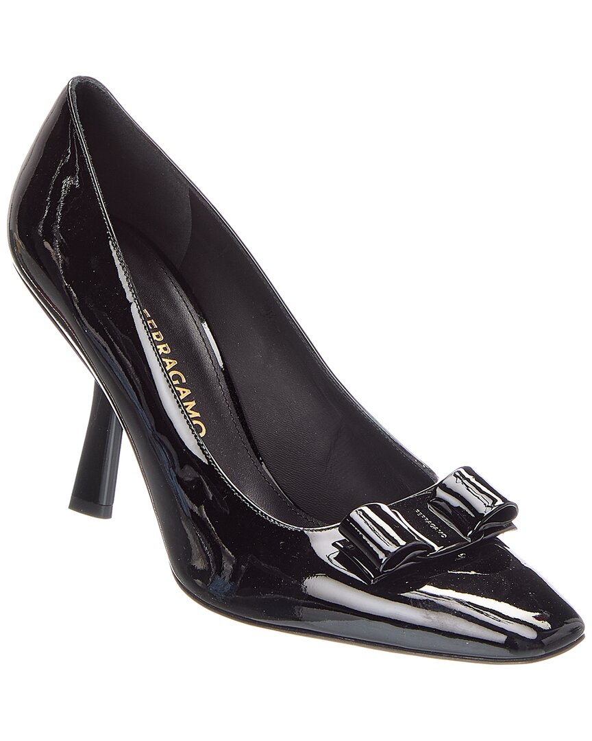 Ferragamo Vara Bow Leather Pump
