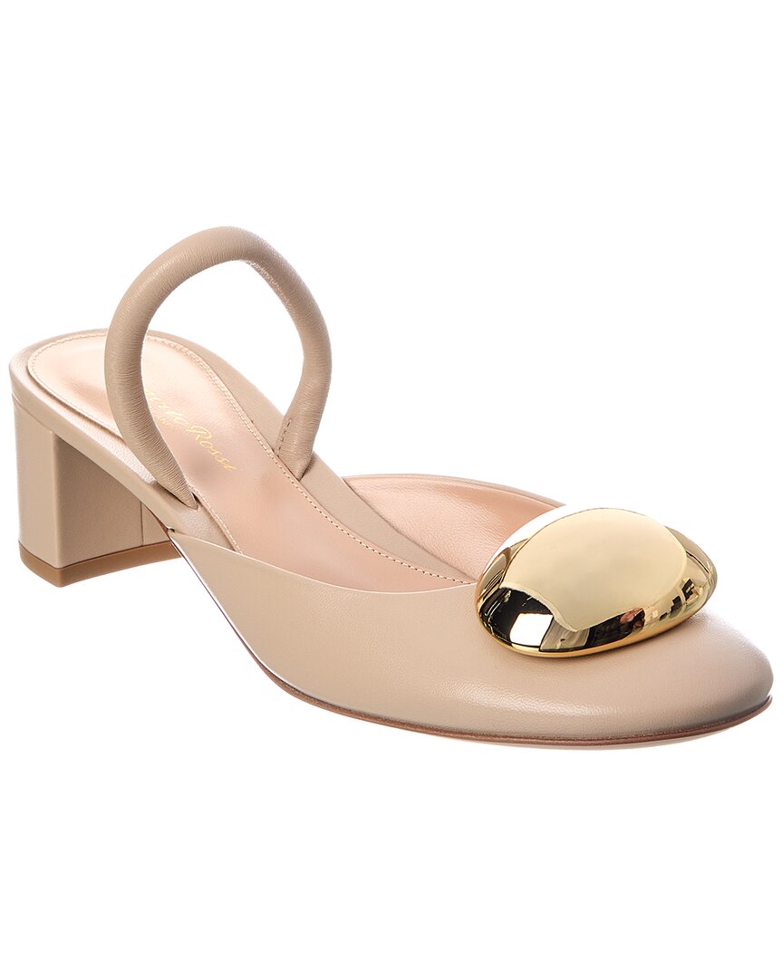 Gianvito Rossi Sphera 45 Leather Pump