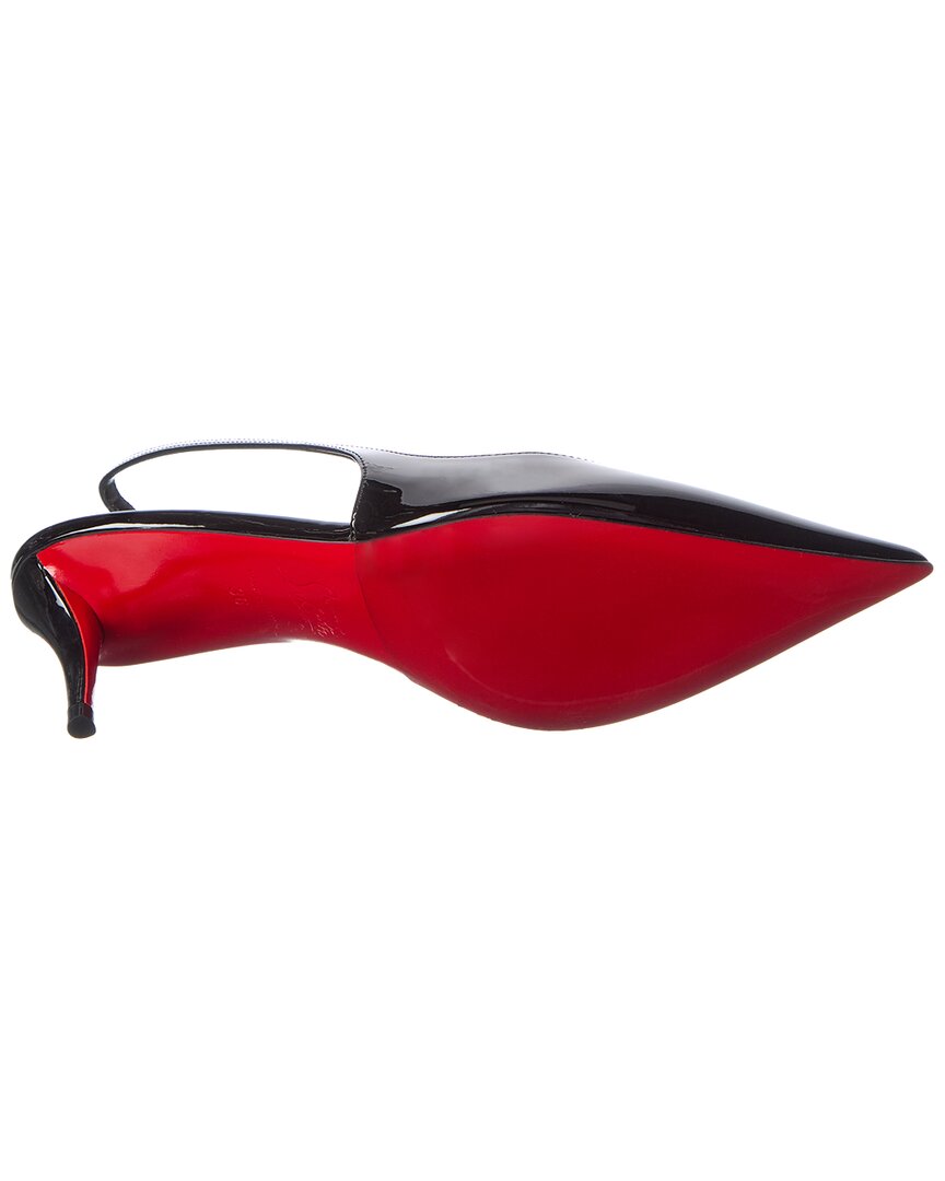 Christian Louboutin Miss Z 60 Patent Slingback Pump