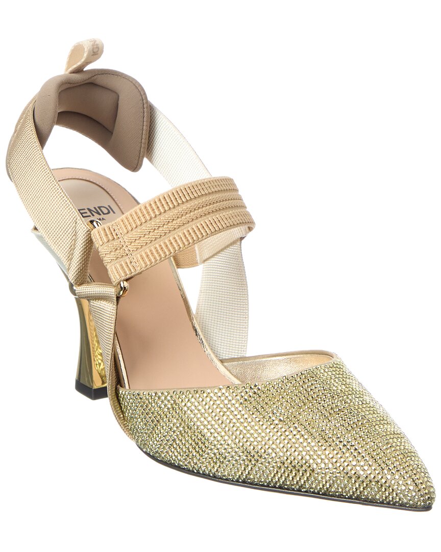Fendi Colibri Slingback Pump