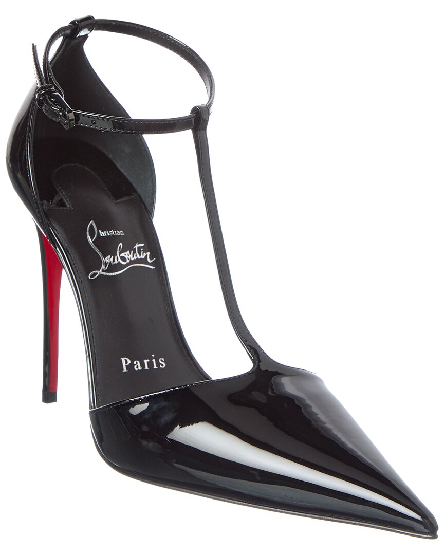 Christian Louboutin Kate Max T-Strap 100 Patent Pump