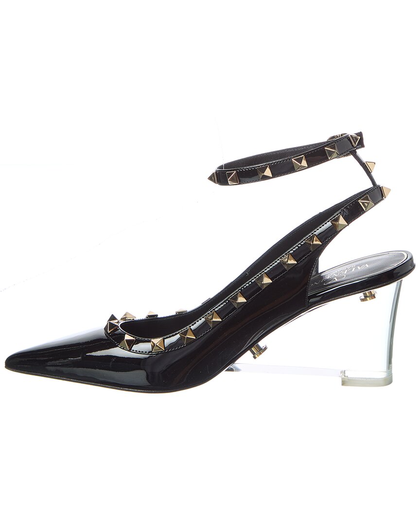 Valentino Rockstud Patent Pump