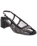 Jimmy Choo Jimmy Elisa 45 Leather Slingback Pump