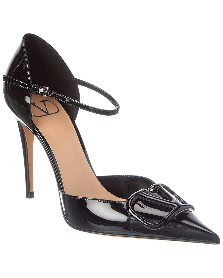 Valentino Signature Patent Leather Pump