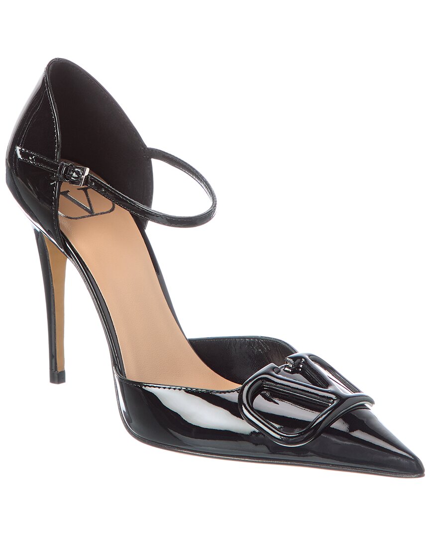 Valentino Signature Patent Leather Pump