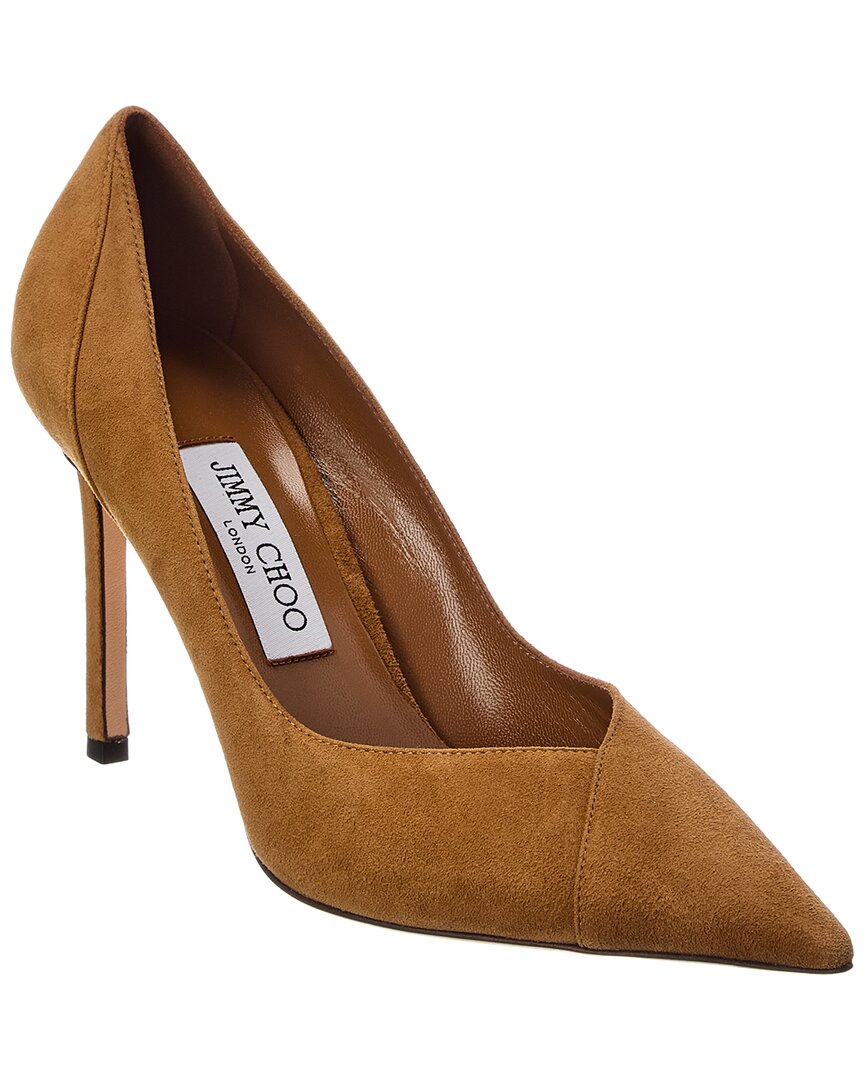 Jimmy Choo Cass 95 Suede Pump