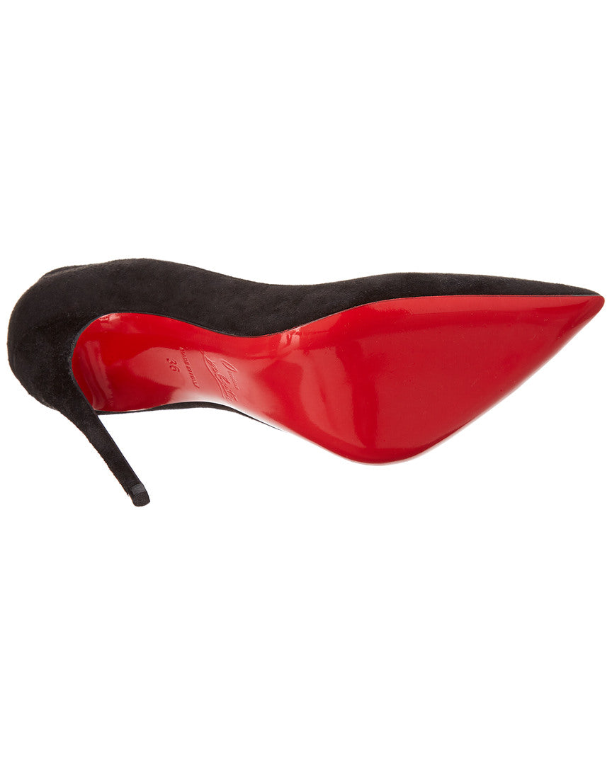 Christian Louboutin So Kate 120 Suede Pump