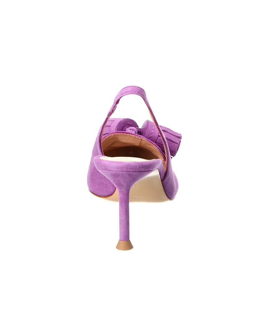 Gianvito Rossi 70 Suede Slingback Pump
