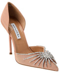 Aquazzura Sunshine 105 Grosgrain Pump Pink