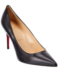 Christian Louboutin Kate 85 Leather Pump, 40, Black