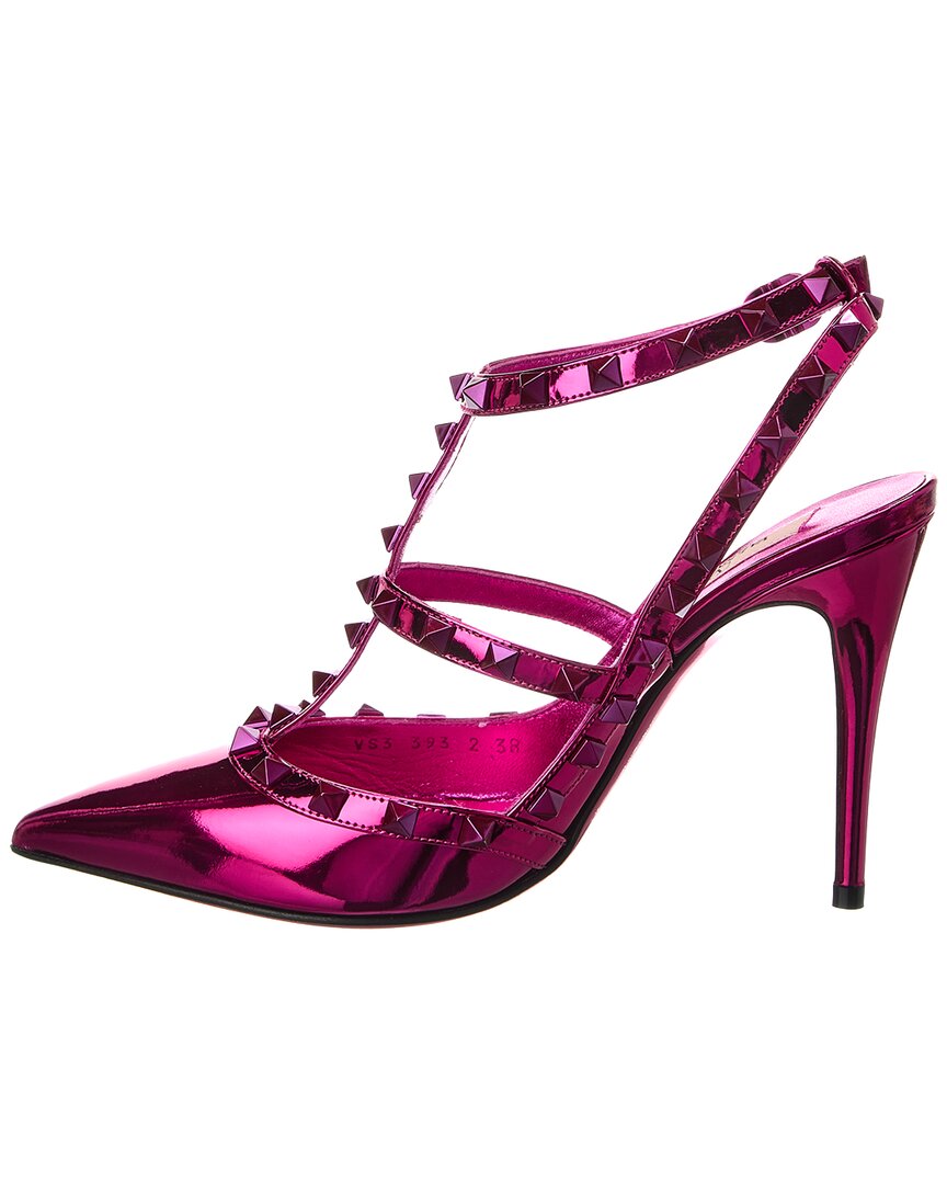 Valentino Rockstud Caged 100 Leather Pump