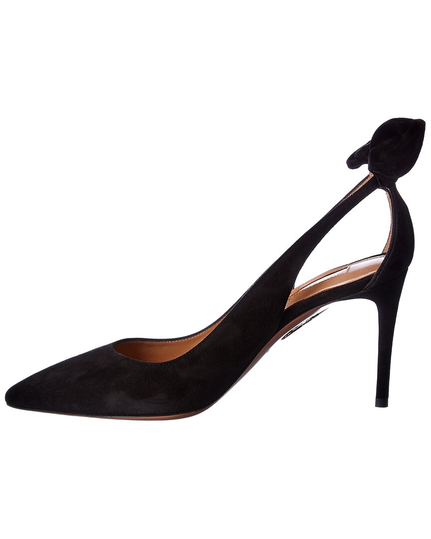 Aquazzura Deneuve 60 Suede Pump
