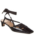 Dior D-Envol Patent & Satin Pump Black