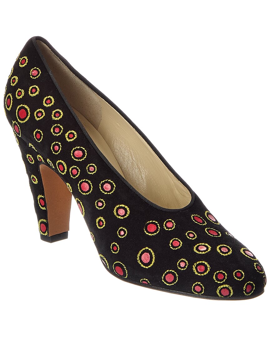 Ferragamo Archives 1930 Sparta Suede Pump