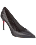 Christian Louboutin Sporty Kate 85 Leather Pump Black