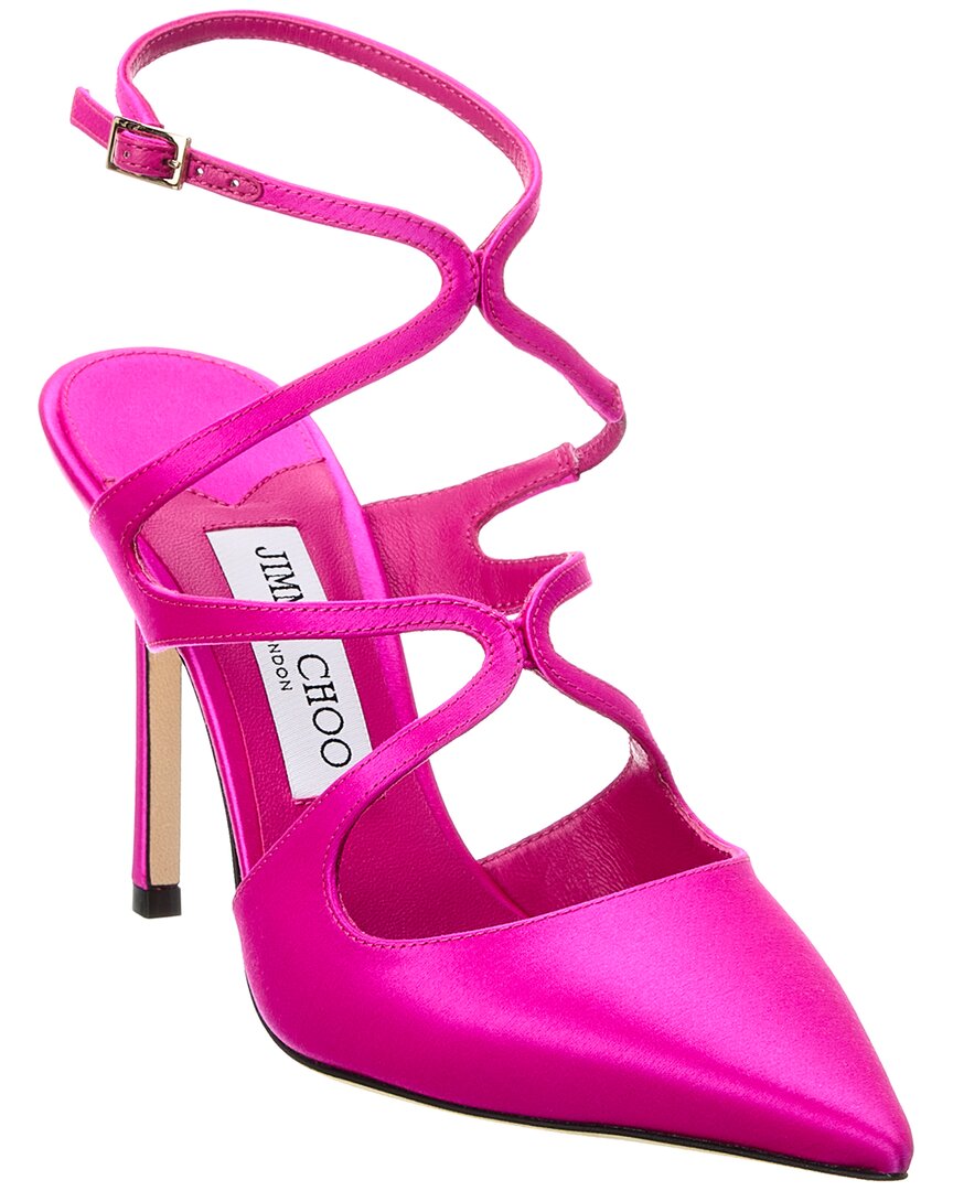 Jimmy Choo Azia 95 Satin Pump Pink