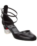 Christian Louboutin Cassandrinetta 45 Leather Pump Black 36
