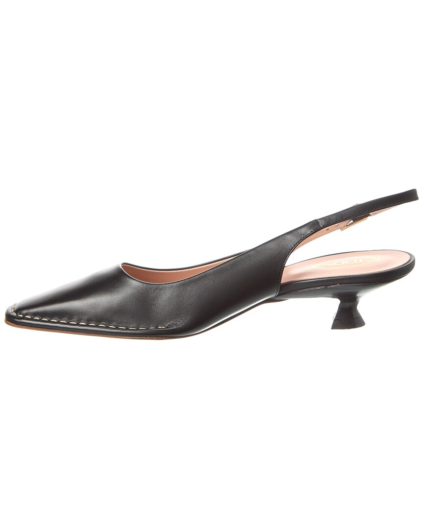 Tod’S Leather Slingback Pump