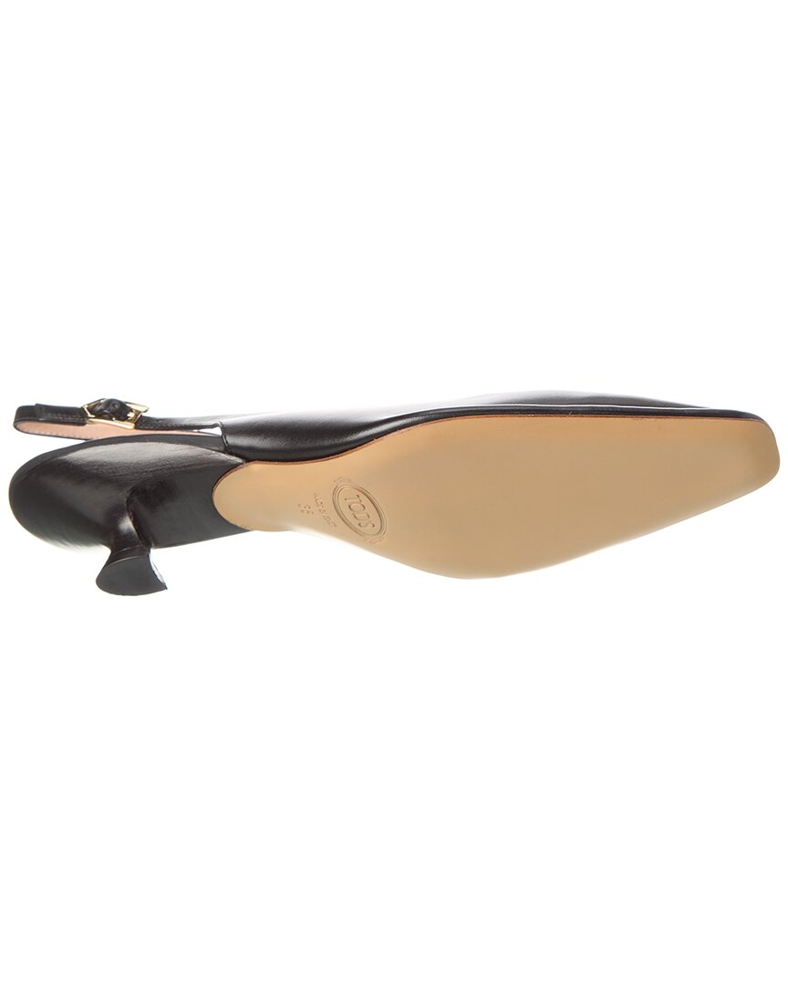 Tod’S Leather Slingback Pump