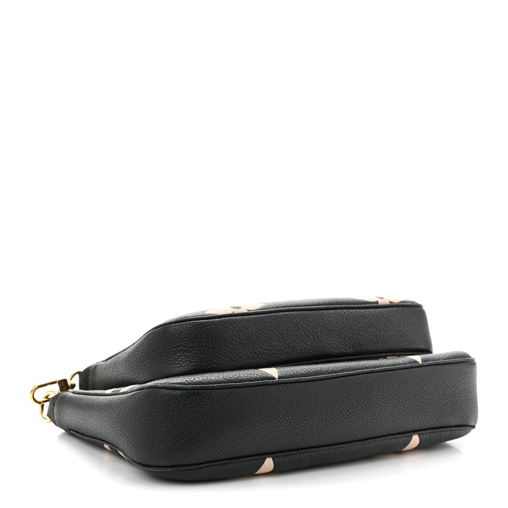Empreinte Monogram Giant Multi Pochette Accessories Black Beige