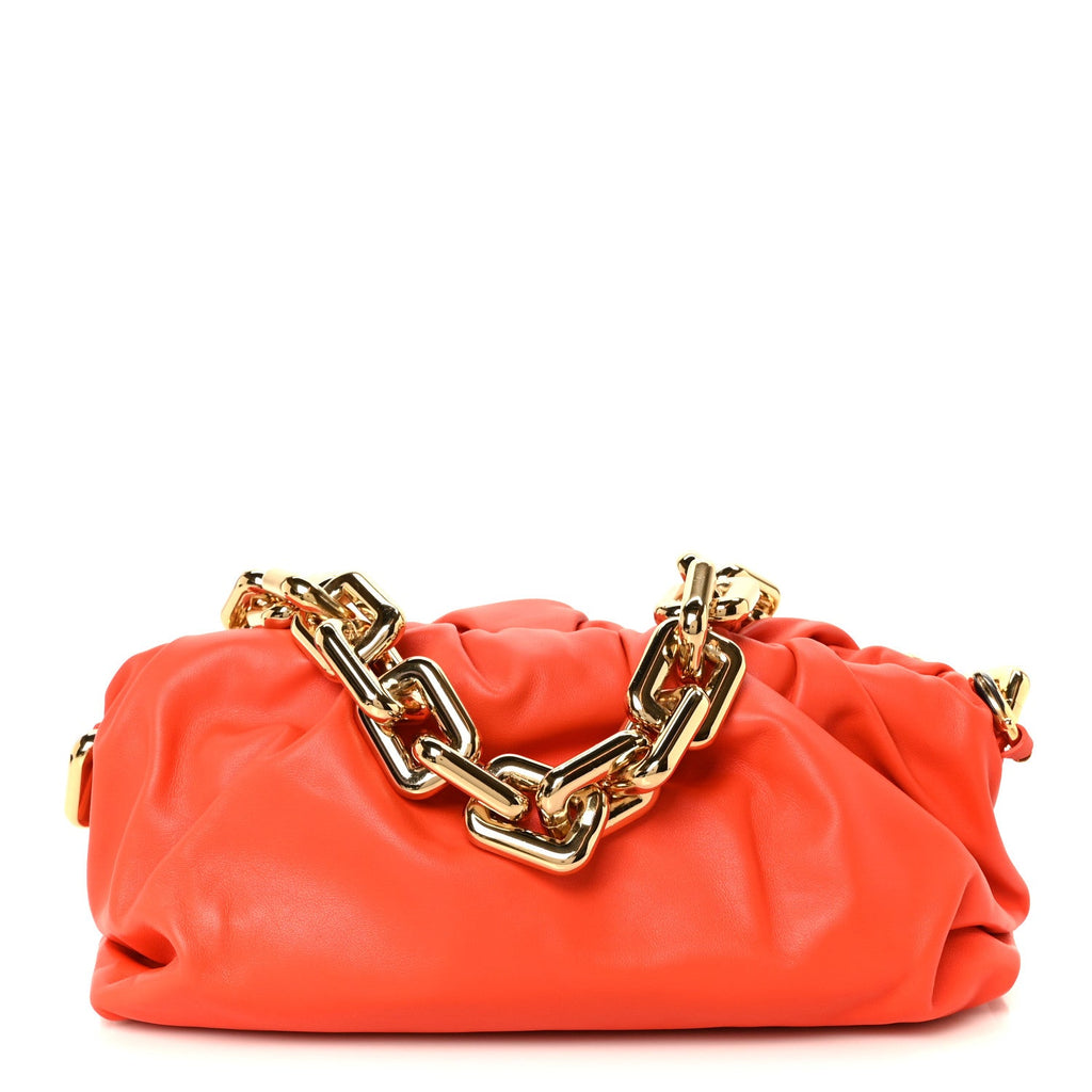 Calfskin The Pouch Chain Maple