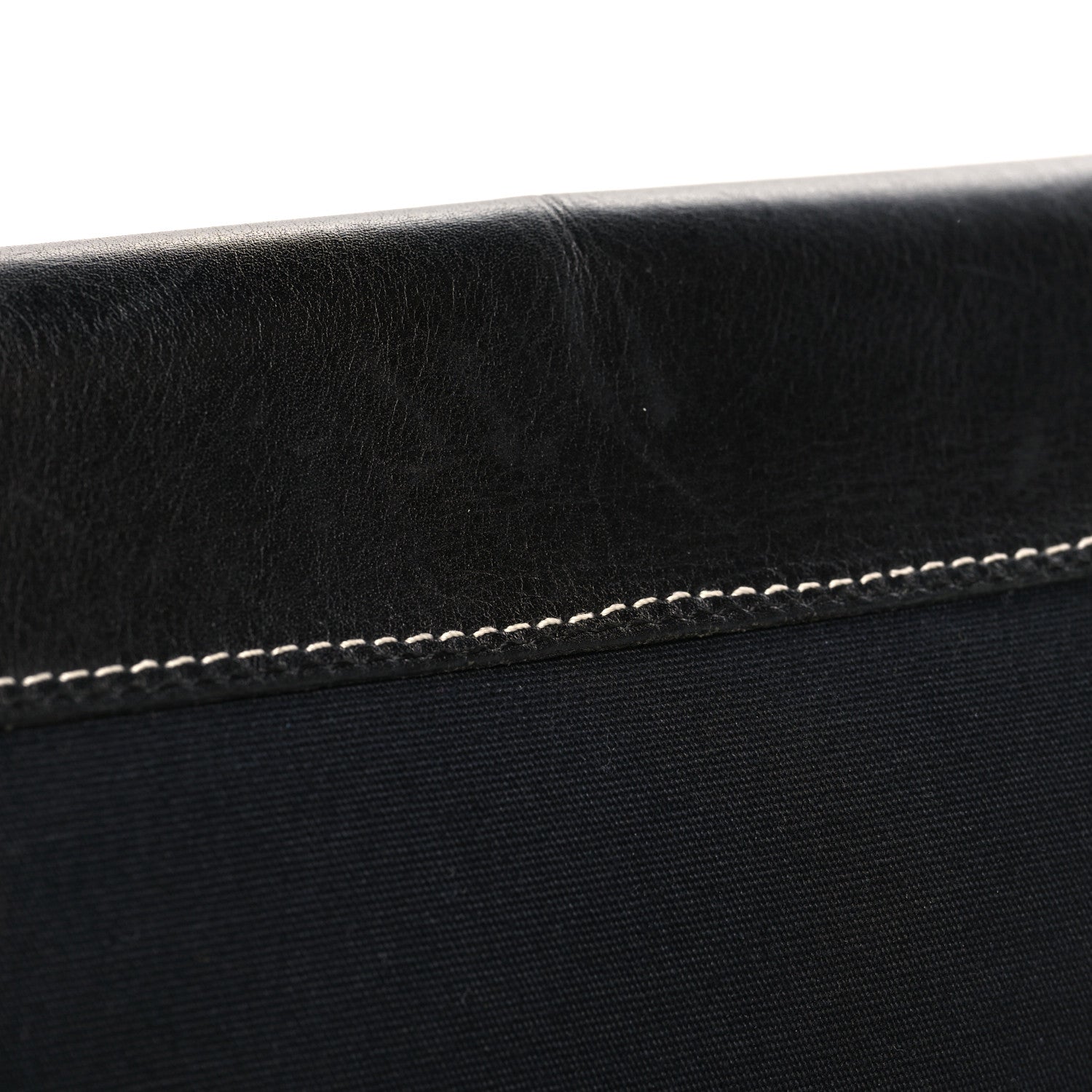 Toile Officier Buenaventura Messenger Bag Black
