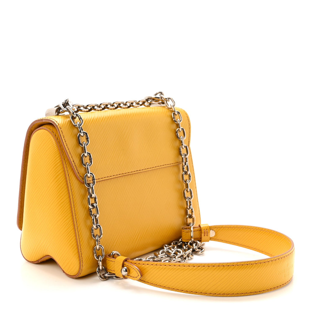 Epi Twist Shoulder Bag PM Jonquille