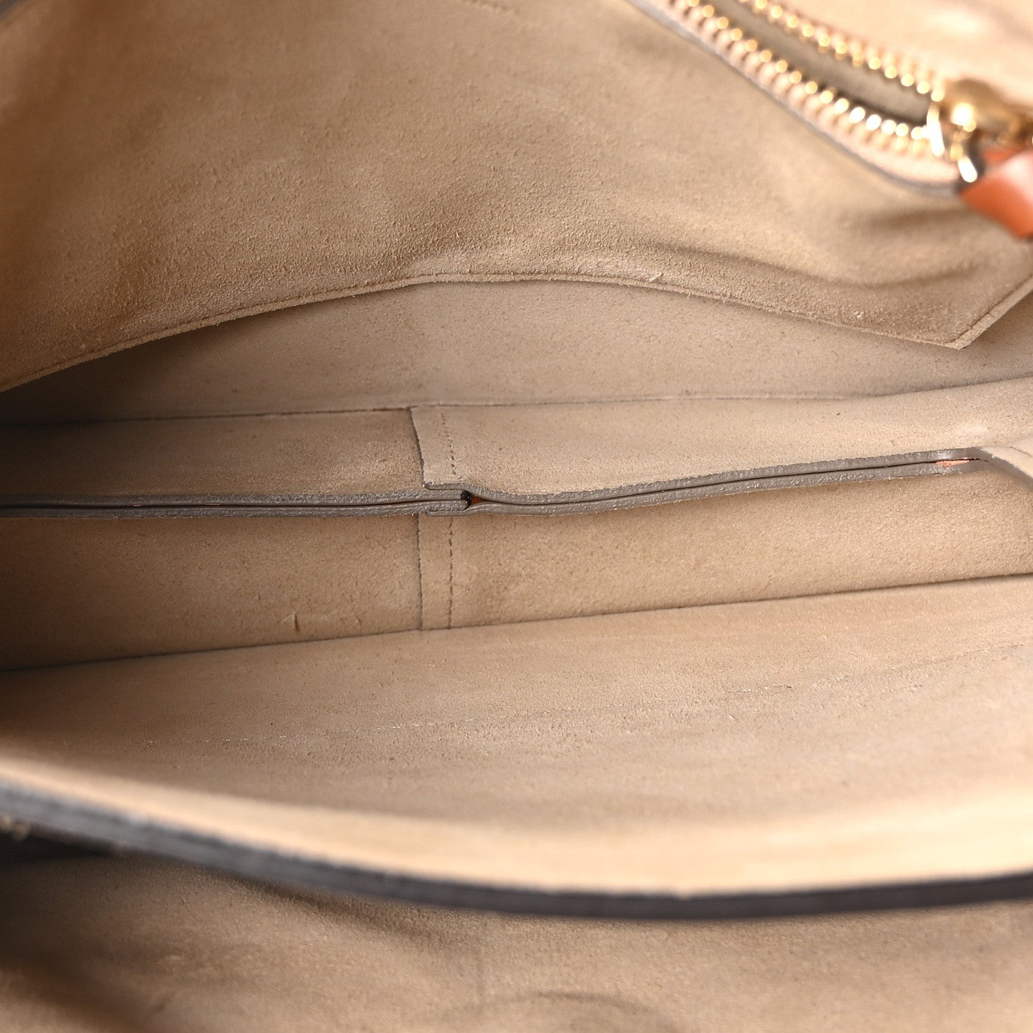 Suede Calfskin Medium Faye Shoulder Bag Tobacco
