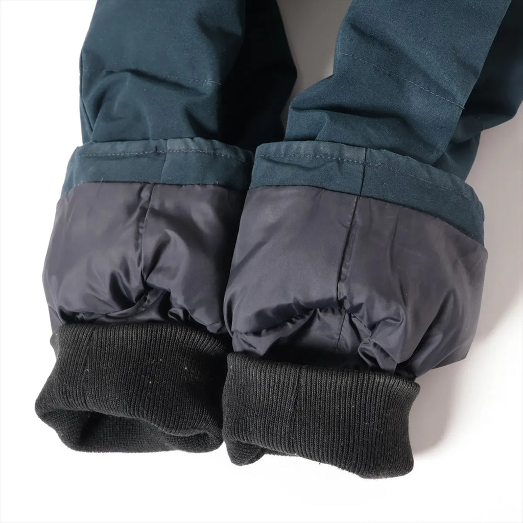 Danton Polyester Fur Down Jacket Navy Blue
