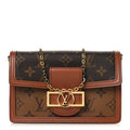 Reverse Monogram Dauphine Chain Wallet