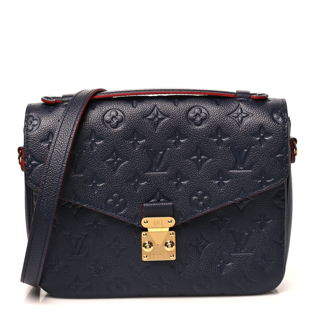 Empreinte Pochette Metis Marine Rouge