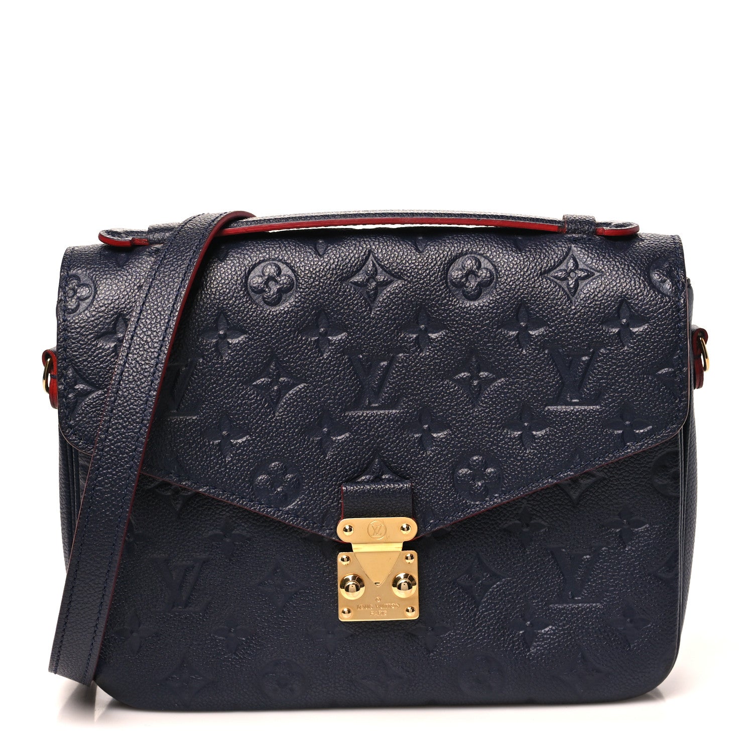 Empreinte Pochette Metis Marine Rouge