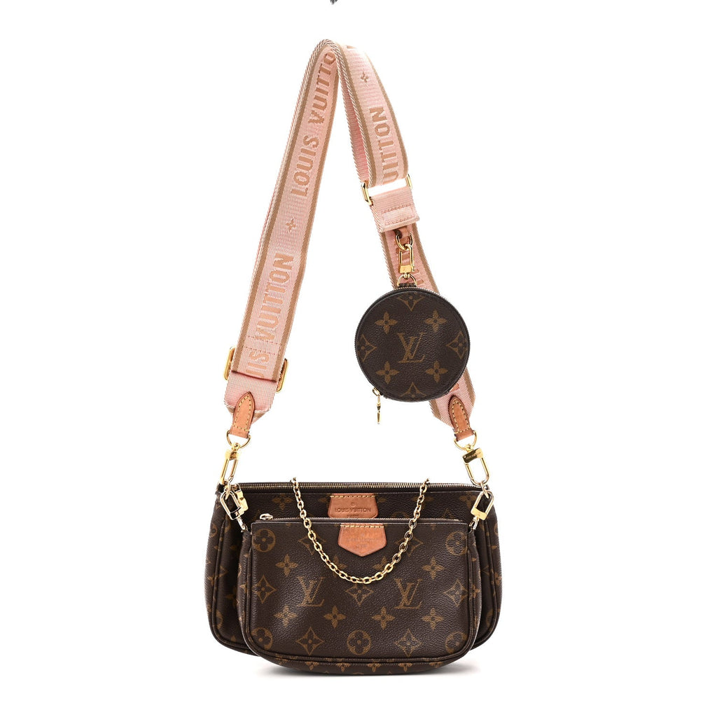 Monogram Multi Pochette Accessories Rose Clair