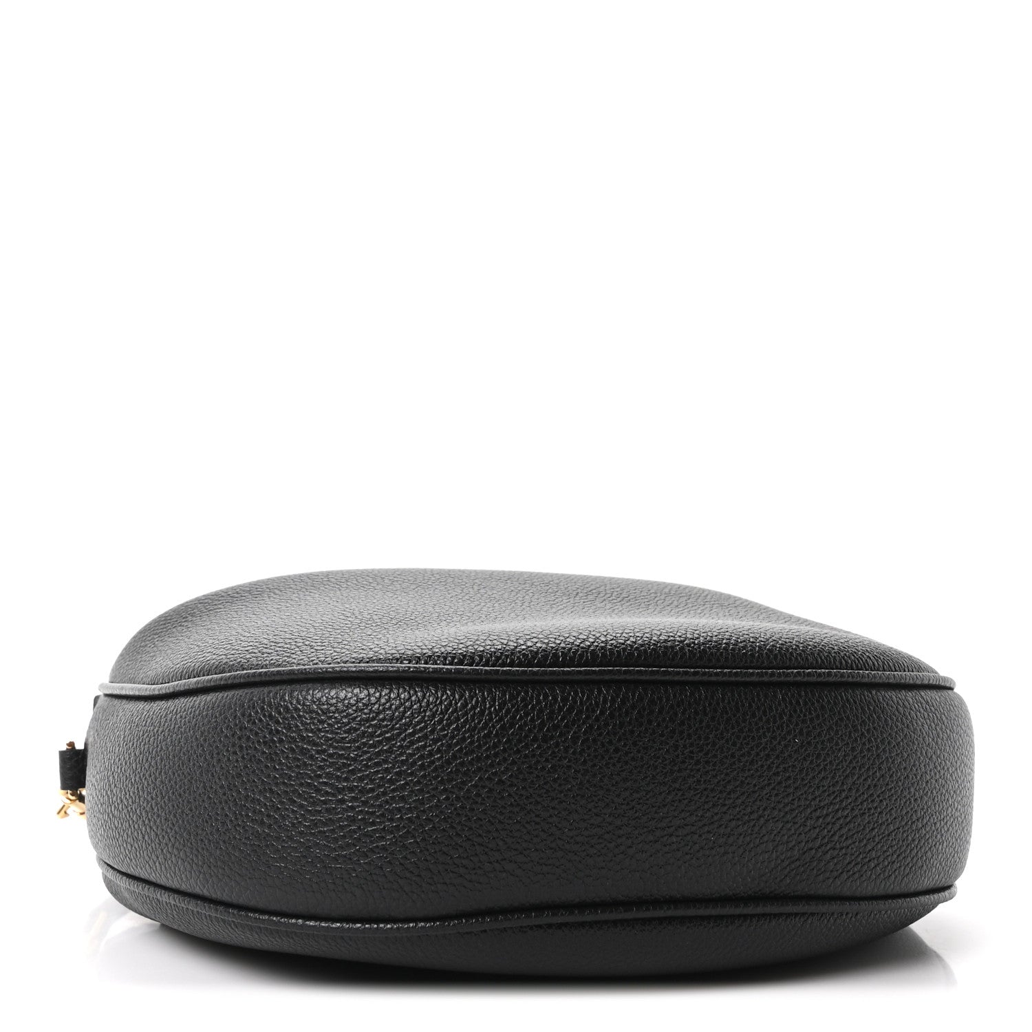 Supple Grained Calfskin Teen Lulu Shoulder Bag Black